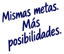 Mismas metas. Más posibilidades.