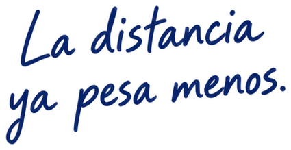 La distancia ya pesa menos.