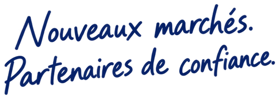 Nouveaux marchés. Partenaires de confiance.