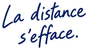 La distance s'efface.