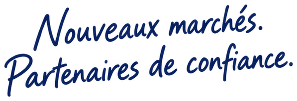 Nouveaux marchés. Partenaires de confiance.