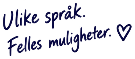 Ulike språk. Felles muligheter.