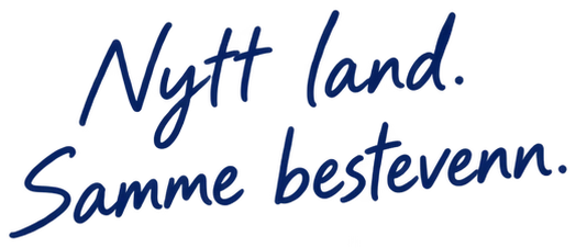 Nytt land. Samme bestevenn.