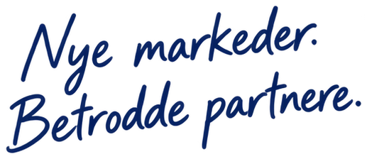 Nye markeder. Betrodde partnere.