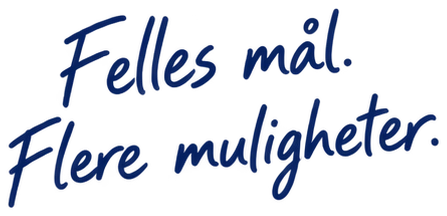 Felles mål. Flere muligheter.